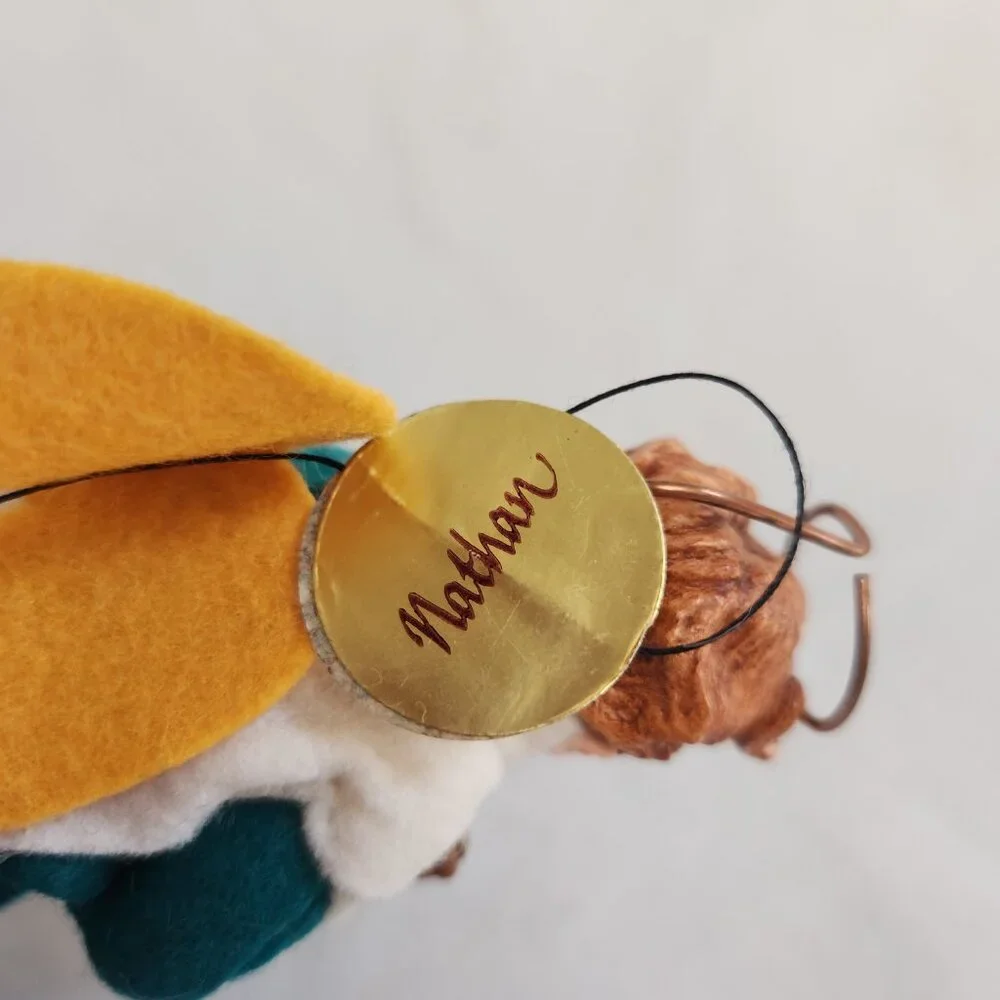 Simpich Character Doll Angel Ornament NATHAN